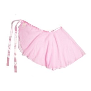 Falda gasa con cintas dama