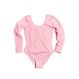 Leotardo manga larga niña en lycra